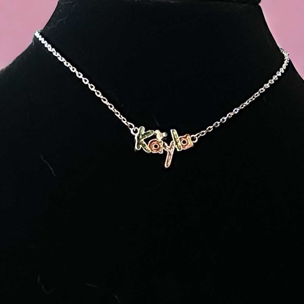Disney Kayla name necklace